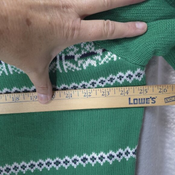 Jolly Sweaters Christmas Ugly Sweater Unicorn Puke Candy Embroidered Gems Sz XL - Picture 7 of 9